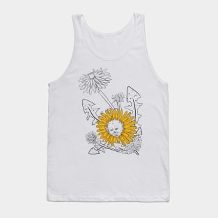 Dan the Dandy Dandelion Tank Top